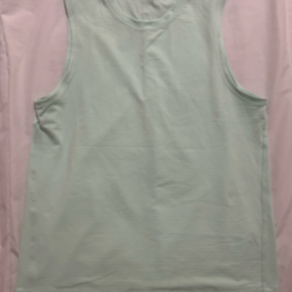Mint Green Sleeveless Tank Top